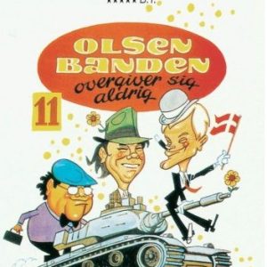 Olsen Banden Overgiver Sig Aldrig - DVD - Film