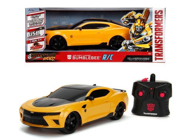 Transformers - Fjernstyret Bil - Bumblebee - Chevy Camaro