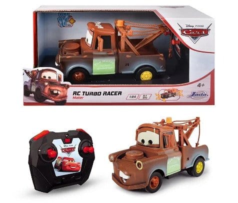 Fjernstyret Bumle Bil - Disney Cars - Turbo Racer - 1:24