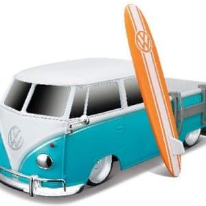Maisto Tech Rc - Volkswagen Pickup Med Surfboard - 1:16 - Turkis