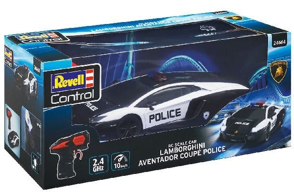 Rc Lamborghini Aventador Coupé Police 1:24 - 24664