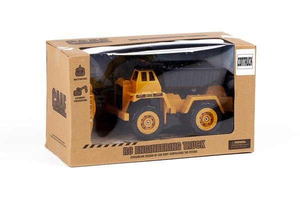 Tipvogn Med Lyd R/c 1:32 2,4ghz Yellow