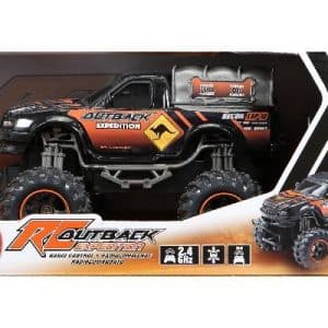 Fjernstyret Monster Truck - 1:24 - 6,9 Km/t - Recon Rc Outback Expedition - New Bright