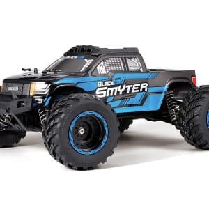 Fjernstyret Monster Truck - Smyter Desert - Blå - Blackzon - 1:12