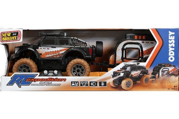 New Bright Rc - Fjernstyret Truck - Expedition Odyssey - 1:12 - Sort