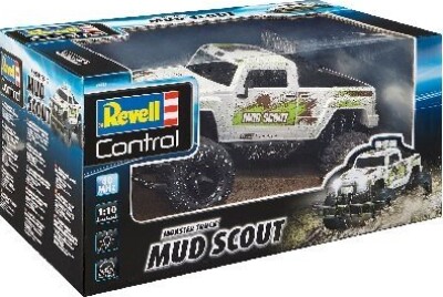 Revell Control - Mud Scout Fjernstyret Monster Truck - 1:10 - Hvid