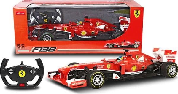 Rastar - Rc Ferrari F1 Fjernstyret Bil - 1:12 - Rød
