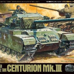 Tamiya - Rc British Battle Tank Centurion Mk.iii Fjernstyret Tank Byggesæt - 1:25 - 56604