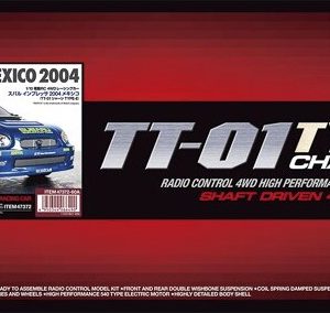 Tamiya - Rc Subaru Impreza Mexico 2004 Tt-01 Type-e Fjernstyret Bil Byggesæt - 1:10 - 47372
