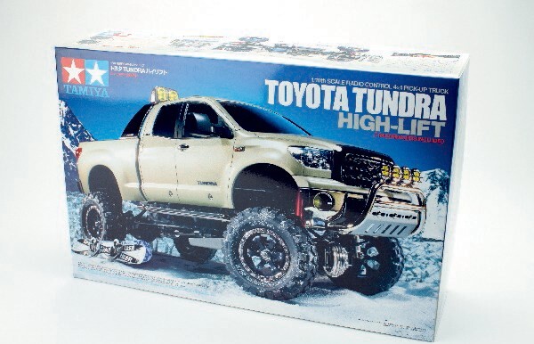 Tamiya - Rc Toyota Tundra High-lift Fjernstyret Bil Byggesæt - 1:10 - 58415