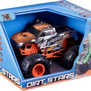 Fjernstyret Bil Med Lys Og Lyd - Speed Dirt Stars - 1:12 - Orange