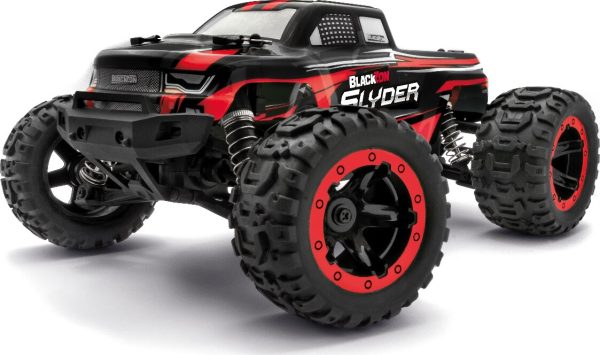 Blackzon - Slyder Monster Truck Fjernstyret - 1:16 - Rød