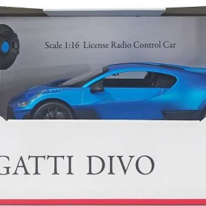 Bugatti Divo R/c 1:16, 2,4ghz, Blue - Tec-toy