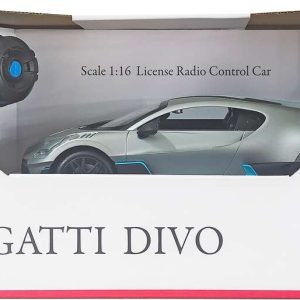 Bugatti Divo R/c 1:16, 2,4ghz, Dark Grey - Tec-toy
