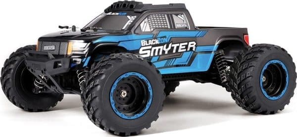 Fjernstyret Monster Truck - Smyter Desert - Blå - Blackzon - 1:12