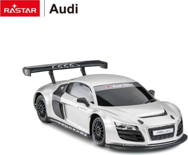 Rastar - Rc Audi R8 Fjernstyret Bil - 1:24 - Sølv