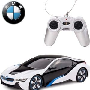 Rastar - Rc Bmw I8 Fjernstyret Bil - 1:24 - Sølv