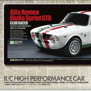 Tamiya - Rc Alfa Romeo Giulia Gta Byggesæt - 1/10 - 47501