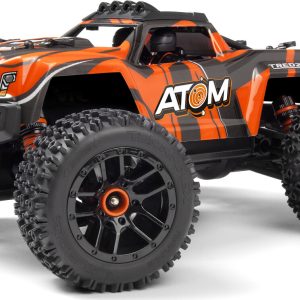 Atom At1 1/18 4wd Electric Truck - Orange - Mv150567 - Maverick Rc