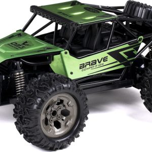 Brave R/c 1:12, 2,4ghz, 7,4v 500mah Li-ion, Green - Tec-toy