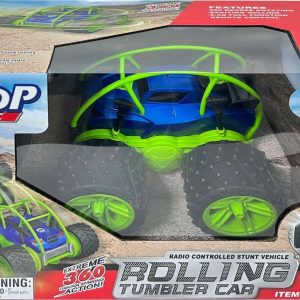 Rolling Tumbler Car R/c 2,4ghz, Blue - 60195 - Yinrun