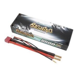 Gens ace &Tattu Battery Lipo Gens ace 5500mAh 2S 7.4V 60C HardCase RC 10# car with T-plug