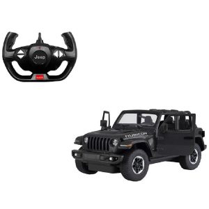 Rastar Fjernstyret Bil m. Lys - Jeep Wrangler Rubicon - 1:14