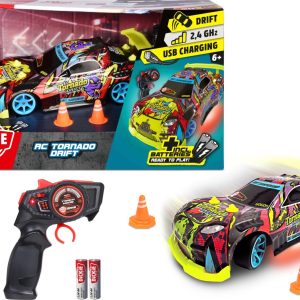 Dickie Toys - Rc Tornado Drift - Fjernstyret Bil