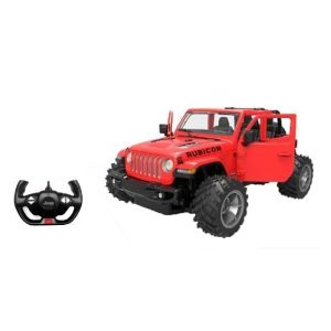 Rastar Fjernstyret Bil m. Lys - Jeep Wrangler Rubicon - 1:14