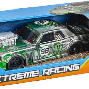 Fjernstyret Racerbil - Extreme Racing - 1:16 - 2,4 Ghz - Grøn