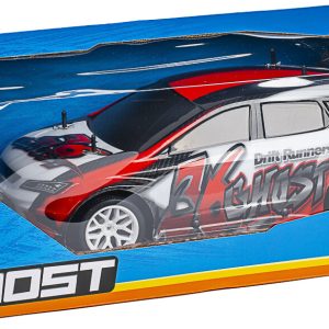 Ghost - Rc Fjernstyret Rallybil - 1:10 - 2,4 Ghz - Rød