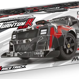 Maverick - Quantumr Flux 4s Fjernstyret Truck - 1:8 - Grå Og Rød - Mv150313