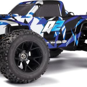 Maverick - Rc Quantum 2 Fjernstyret Monster Truck - 1:10 - Blå - Mv150400