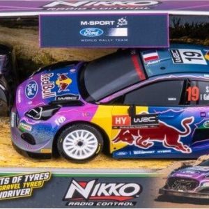 Nikko - Ford Puma M-sport Fjernstyret Bil Med Reservehjul - 1:16
