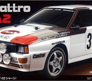 Tamiya - Audi Quattro Rallye A2 Tt-02 R/c Byggesæt - 1:10 - 58667