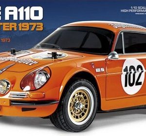 Tamiya - Rc Alpine A110 Jägermeister 1973 M-06 Fjernstyret Bil Byggesæt - 1:10 - 58708