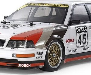 Tamiya - Rc Audi V8 Touring 1991 Tt-02 Fjernstyret Bil Byggesæt - 1:10 - 58682