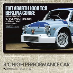 Tamiya - Rc Fiat Abarth 1000 Tcr Berlina Corsa Mb-01 Fjernstyret Bil Byggesæt - 1:10 - 58721