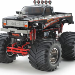 Tamiya - Rc Super Clod Buster Black Edition Fjernstyret Bil Byggesæt - 1:10 - 47432