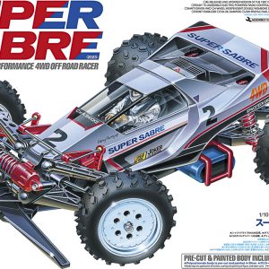 Tamiya - Rc Super Sabre 2023 Fjernstyret Bil Byggesæt - 1:10 - 58728