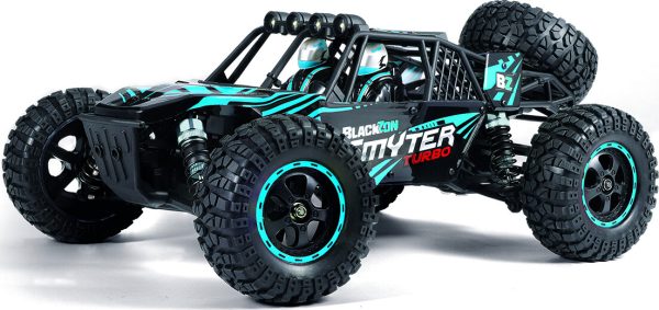 Blackzon - Rc Desert Buggy Bil - Smyter Db Turbo 1/12 4wd 3s - Blå