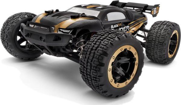 Blackzon - Rc Stadium Truck Bil - Slyder St Turbo 1/16 4wd 2s - Guld