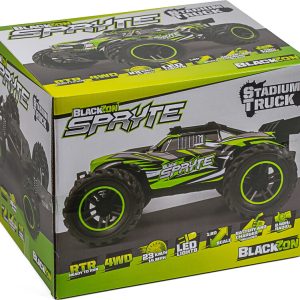 Blackzon - Rc Stadium Truck Bil - Spryte St 1/20 4wd - Grøn