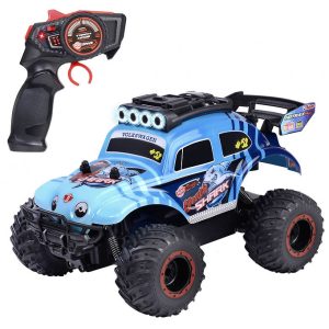 Dickie Toys Fjernstyret Bil m. Lys - RC Volkswagen Beetle Baja B