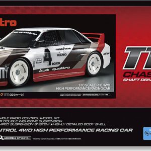 Tamiya - Audi 90 Quattro Racing Tt-02 R/c Bil - 1:10 - 58744