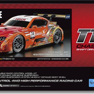 Tamiya - Eneos X Prime Gr Supra Tt-02 Rc Bil Byggesæt - 1/10 - 47514
