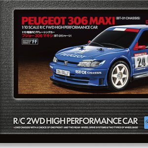 Tamiya - Peugeot 306 Maxi Bt-01 R/c Bil Byggesæt - 1:10 - 58746