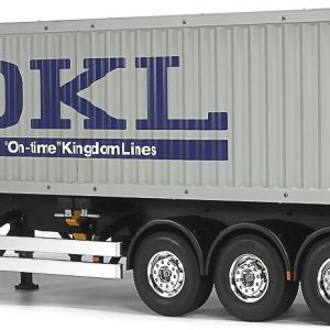 Tamiya - R/c 40-foot Container 3-axle Semi-trailer - 1:14 - 56377
