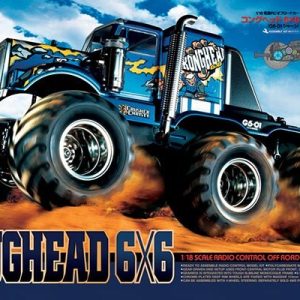 Tamiya - Rc Konghead 6x6 G6-01 Fjernstyret Bil Byggesæt - 1:18 - 58646