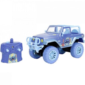 Jada Fjernstyret Bil - Disney - Stitch Jeep - 1:16